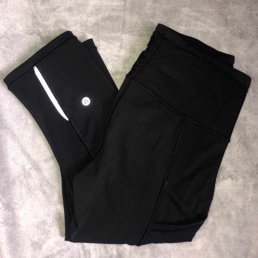 Lululemon Black Crop Leggings